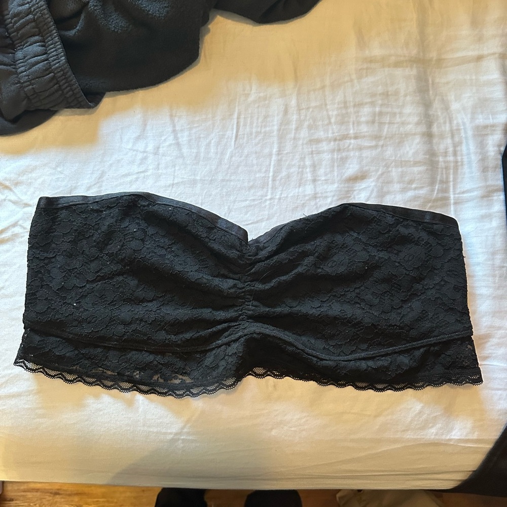 Aerie Black Lace Bandeau